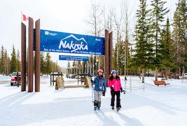 Snow days are meant for hanging out with friends on the ski hill #NewskiAB