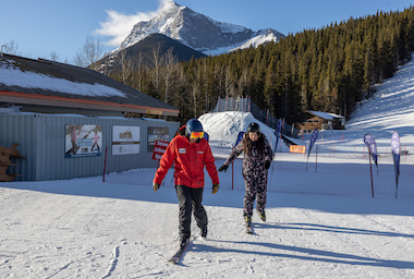 From first ski lesson to Nakiska season pass in one day #NewSkiAB