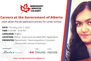 Workshop: Careers at the Government of Alberta