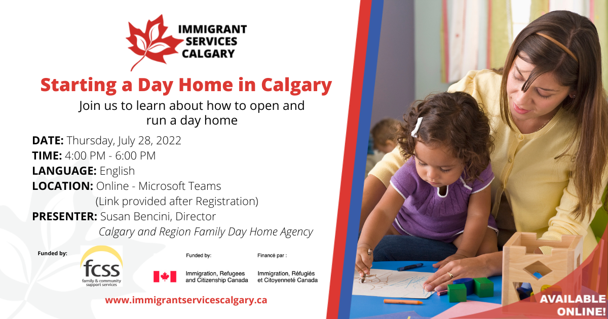 Workshop: Starting a Day Home in Calgary