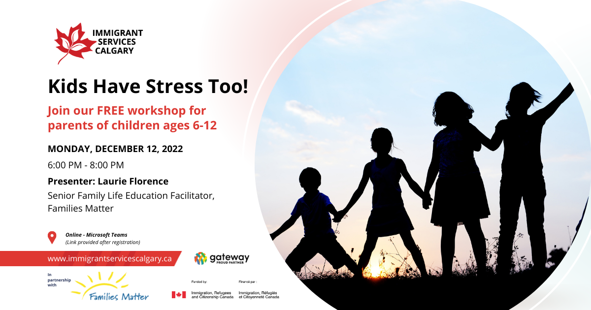 Workshop: Kids Have Stress Too!