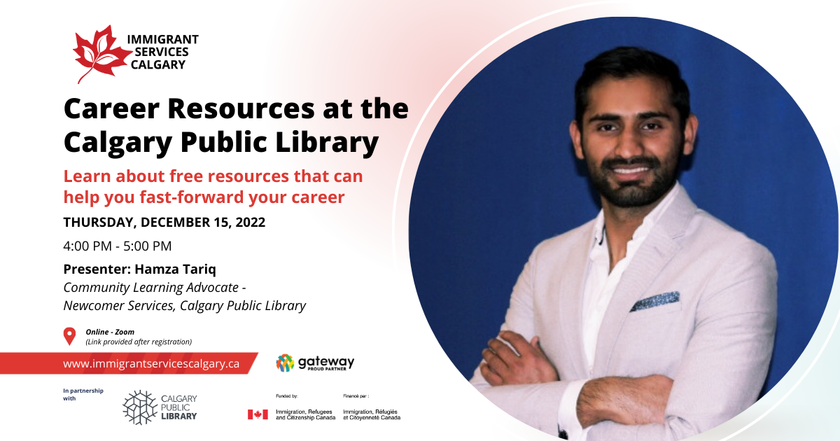Workshop: Career Resources at the Calgary Public Library