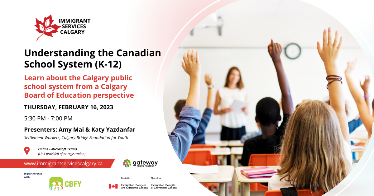 Workshop: Understanding the Canadian School System (K-12)