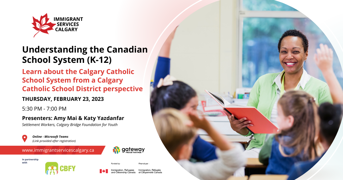 Workshop: Understanding the Canadian School System (K-12)