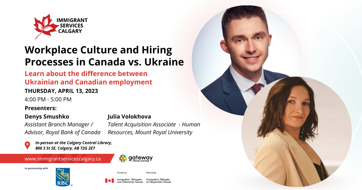 Workshop: Workplace Culture and Hiring Processes in Canada vs. Ukraine