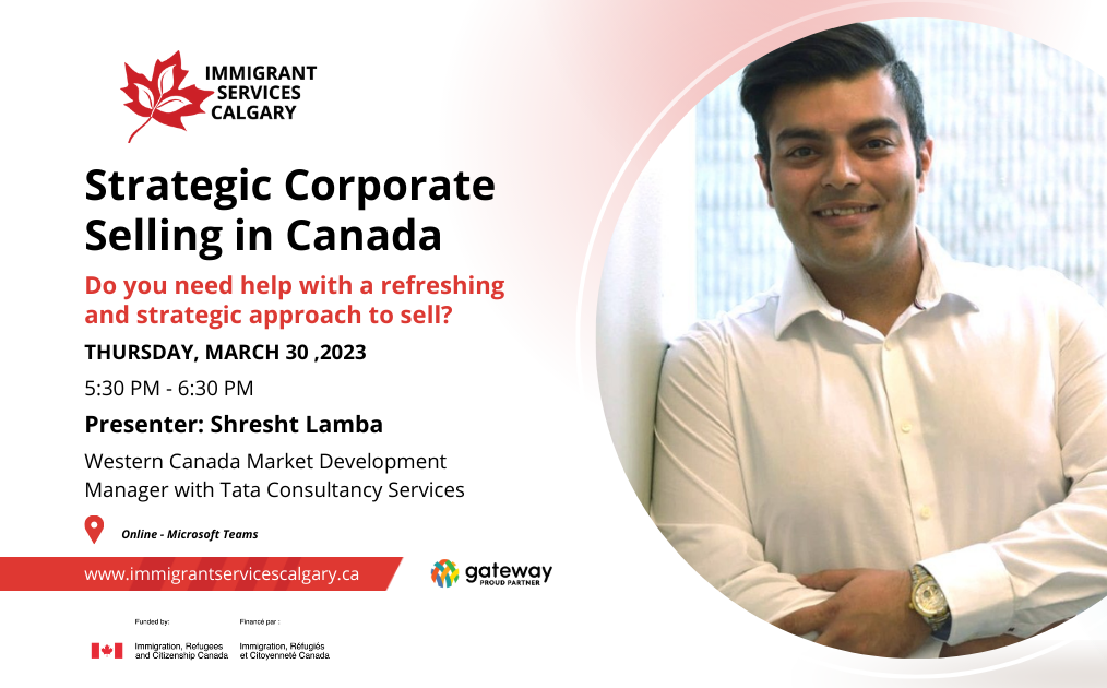 Workshop: Strategic Corporate Selling in Canada