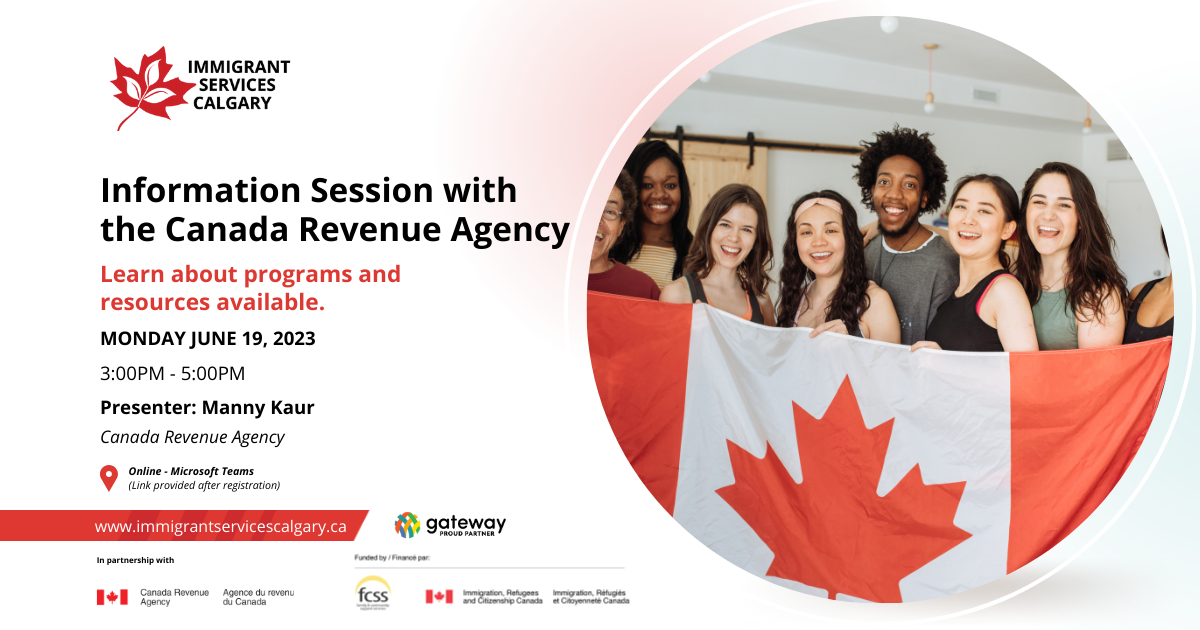 Workshop: Information Session with the Canada Revenue Agency