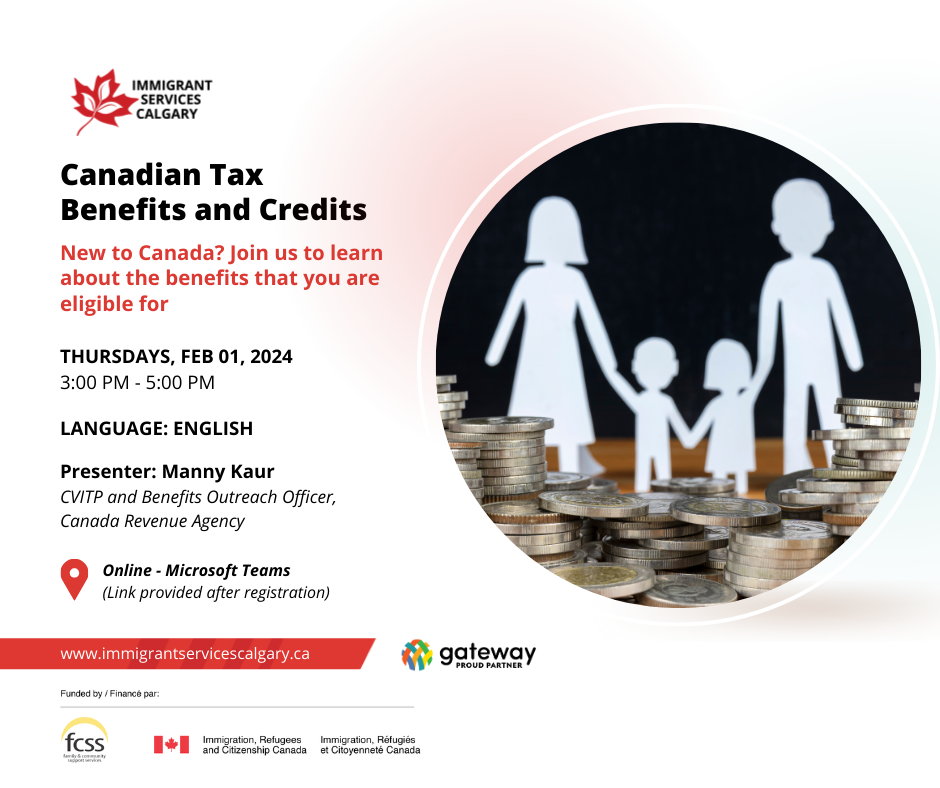 Workshop: Canadian Tax Benefits and Credits